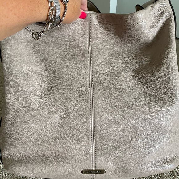 Beige Coach Hobo Bag - Picture 3 of 5